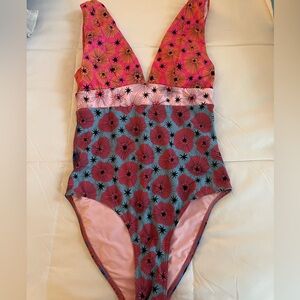 CeliaB Ladies Colorful One Piece Swimsuit